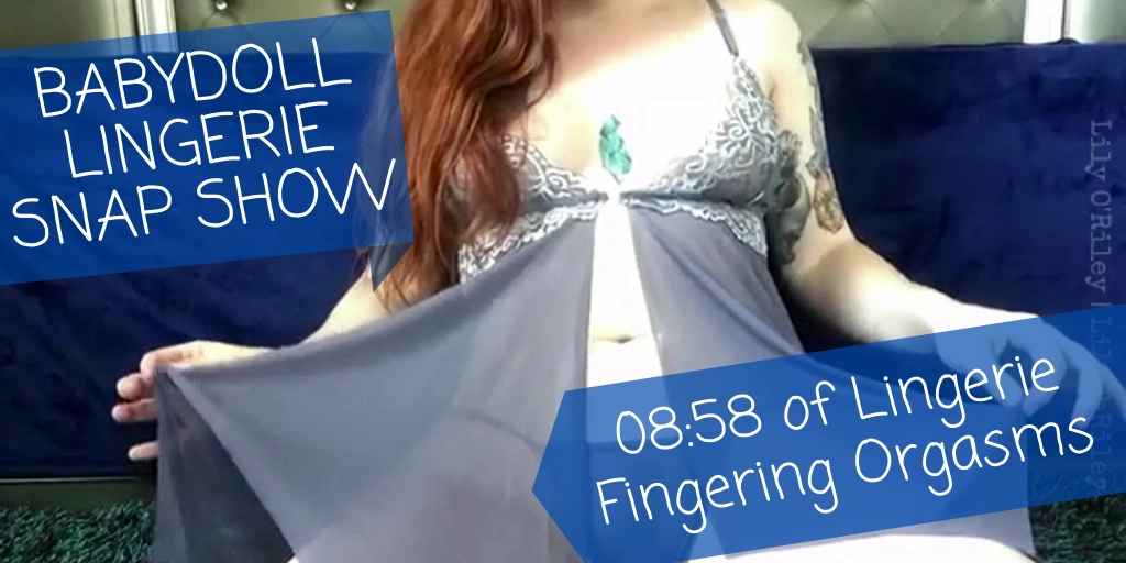 Snap Show: Babydoll Lingerie