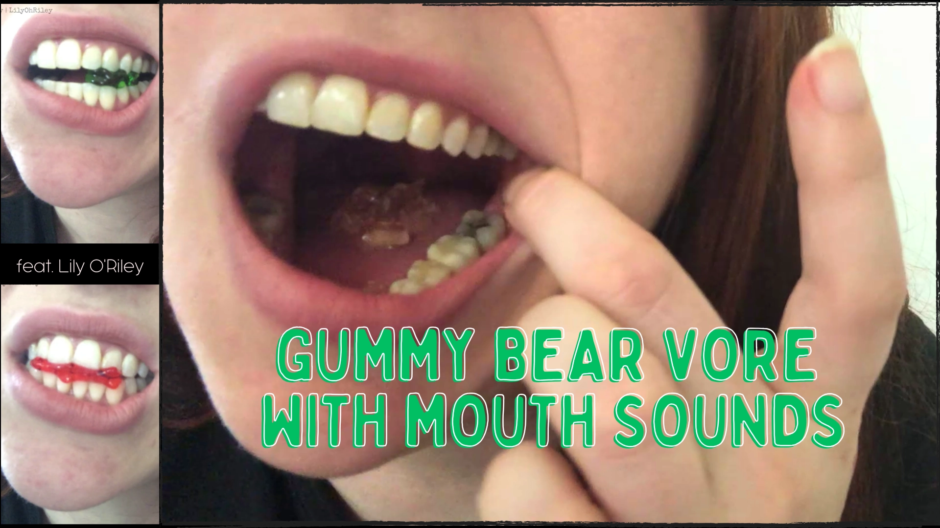 Gummy Bear Chew Vore with Mouth Sounds