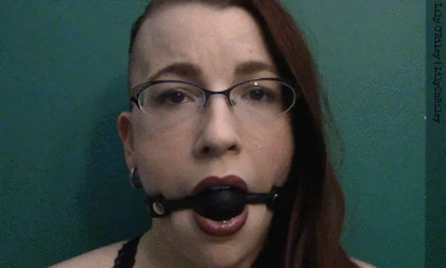 Ballgag Staring